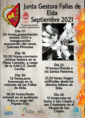 Empiezan Fallas Elda 2021