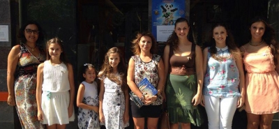 La Televisión Local Tele Elda (Cable World) recibe a nuestras máximas representantes