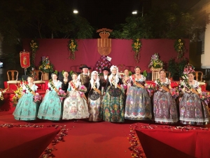 Proclamación Bellees del Foc i les seues Dames d&#039;Honor del San Vicente del Raspeig