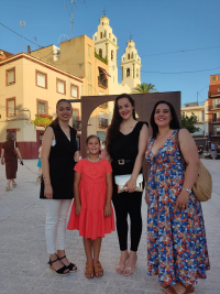 Inauguración de la "Plaza de arriba"