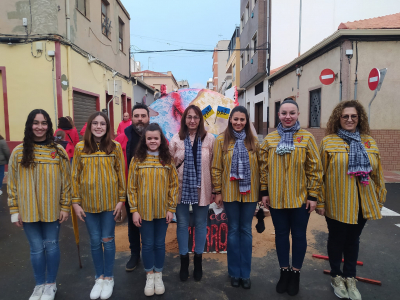 Medio año fallero de la falla Fraternidad