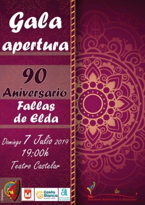 Actos 90 aniversario y Elección FF.MM Elda 2019