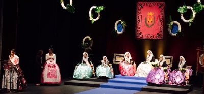 Proclamación Falleras Mayores de Elda 2014 y sus Damas de Honor