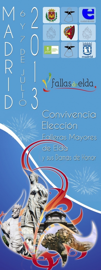 Convivencia Elección Falleras Mayores de Elda 2013 en Madrid