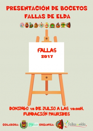 Presentación bocetos de Fallas 2017