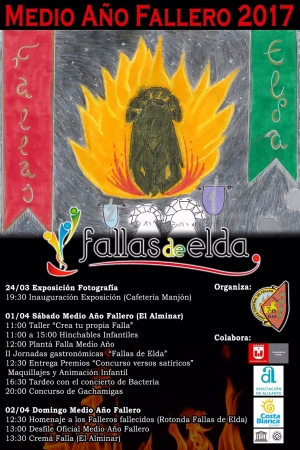 Presentación medio año fallero 2017
