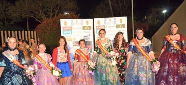 Elección de las Belleas del Foc de San Vicente del Raspeig 2015