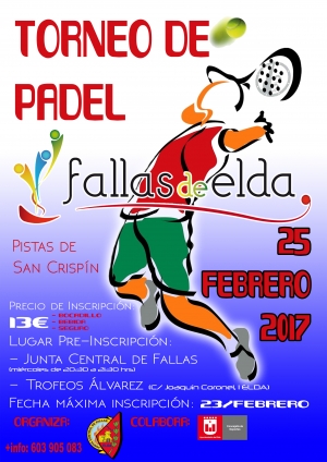 I Torneo de padel Fallas de Elda