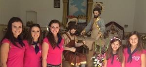 Traslado de San Crispín y San Crispiniano hasta su ermita