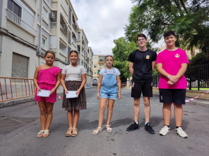 Homenaje a los falleros infantiles