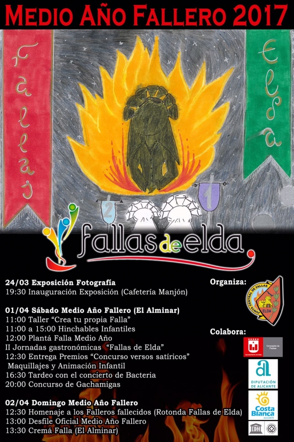 Medio año fallero 2017