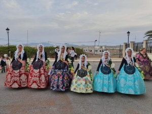 Ofrenda a la Virgen del Remedio en Pinoso