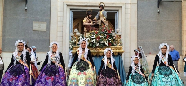 Procesión en Honor a San Crispín y San Crispiniano - Domingo de Fiestas de Fallas 2014
