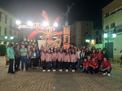 Plantá de los monumentos falleros 2015 - Fallas de Elda 2015