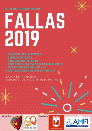 Presentación Fallas de Elda 2019