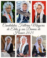 Finaliza el plazo de presentación de candidaturas a Falleras Mayores de Elda 2025