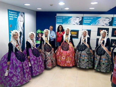 Inaguración Exposición III Concurso de Fotografía Fallas de Elda en Centro Comercial Carrefour