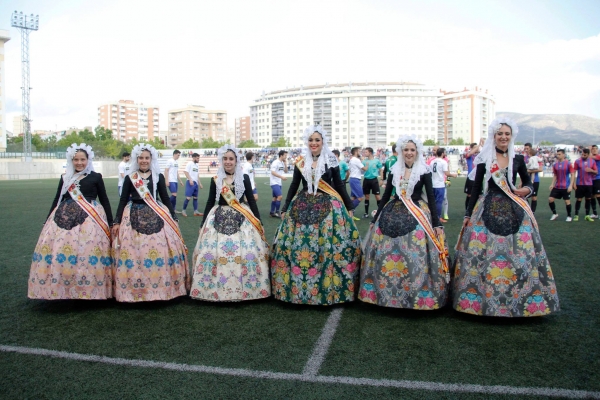 Saque de honor en el Pepico Amat