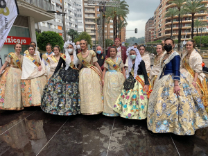 Ofrenda de flores en Alzira