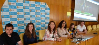 Monumento rotonda &quot;Fallas de Elda&quot;