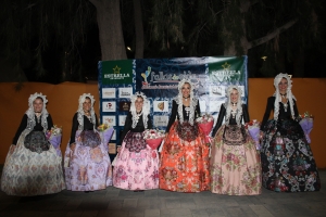 Falleras Mayores de Elda 2017 y sus Damas de Honor