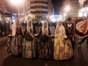 Ofrenda de flores en Valencia