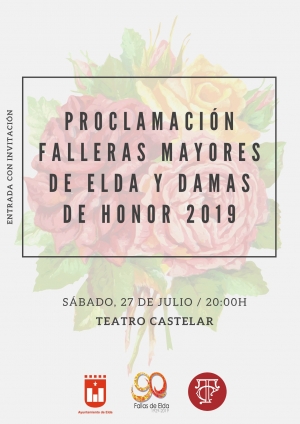 Proclamación FF.MM. de Elda y DD.H. 2019