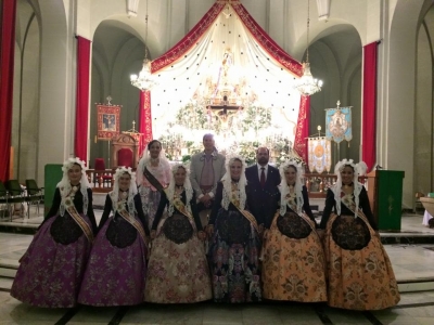 Ofrenda de Flores en Honor a la Virgen de la Salud y el Cristo del Buen Suceso - Fiestas de Fallas 2015