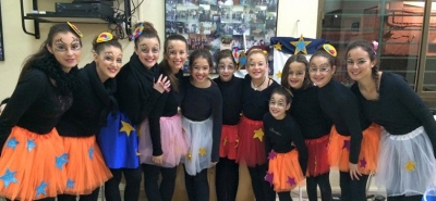 Visita del Paje Real Falla Huerta Nueva