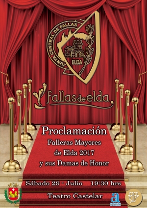 Proclamación FF.MM. Elda 2017 y sus DD.H.