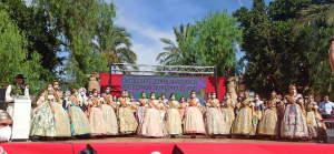 Homenaje a las Falleras Mayores de la Comunidad Valenciana