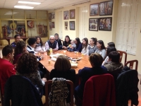 Reunión con nuestros cargos