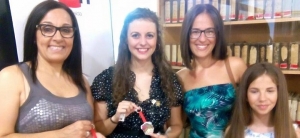 Entrega de Zapatos al Museo del Calzado - Andrea Belmonte Reina de la Huerta de Murcia 2014