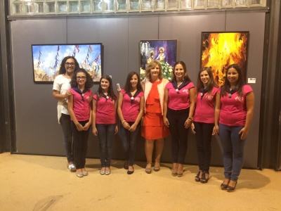 Inaguración Espoxición de pintura - Ana Esteve González