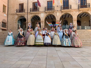 Desfile de carrozas en Denia