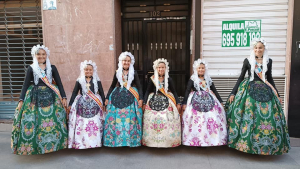 Ofrenda de flores en Elche