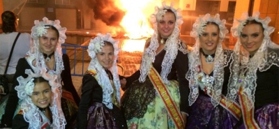 Cremá de los Monumentos Falleros - Domingo de Fiestas de Fallas 2014