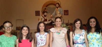 Misa de Campaña Mayordomía de San Crispín y San Crispiniano 2015 - Estreno marcha procesional en honor a nuestros santos patronos