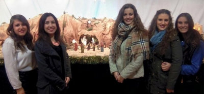 Inauguración del Belén de la Falla Trinquete